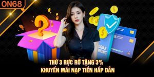Thứ 3 rực rỡ tặng 3%